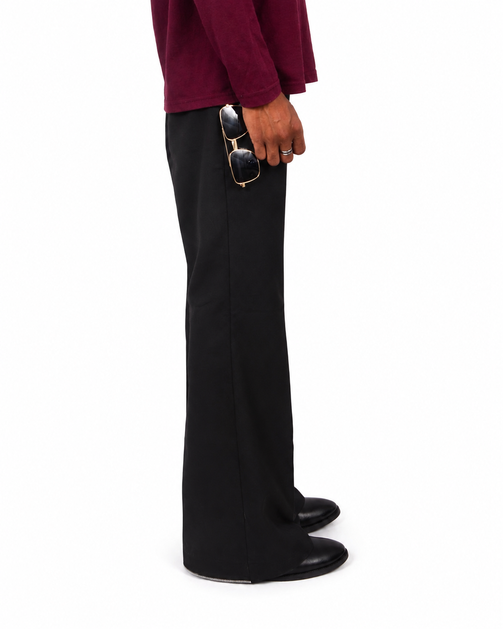 Threadtails signature bootcut trousers