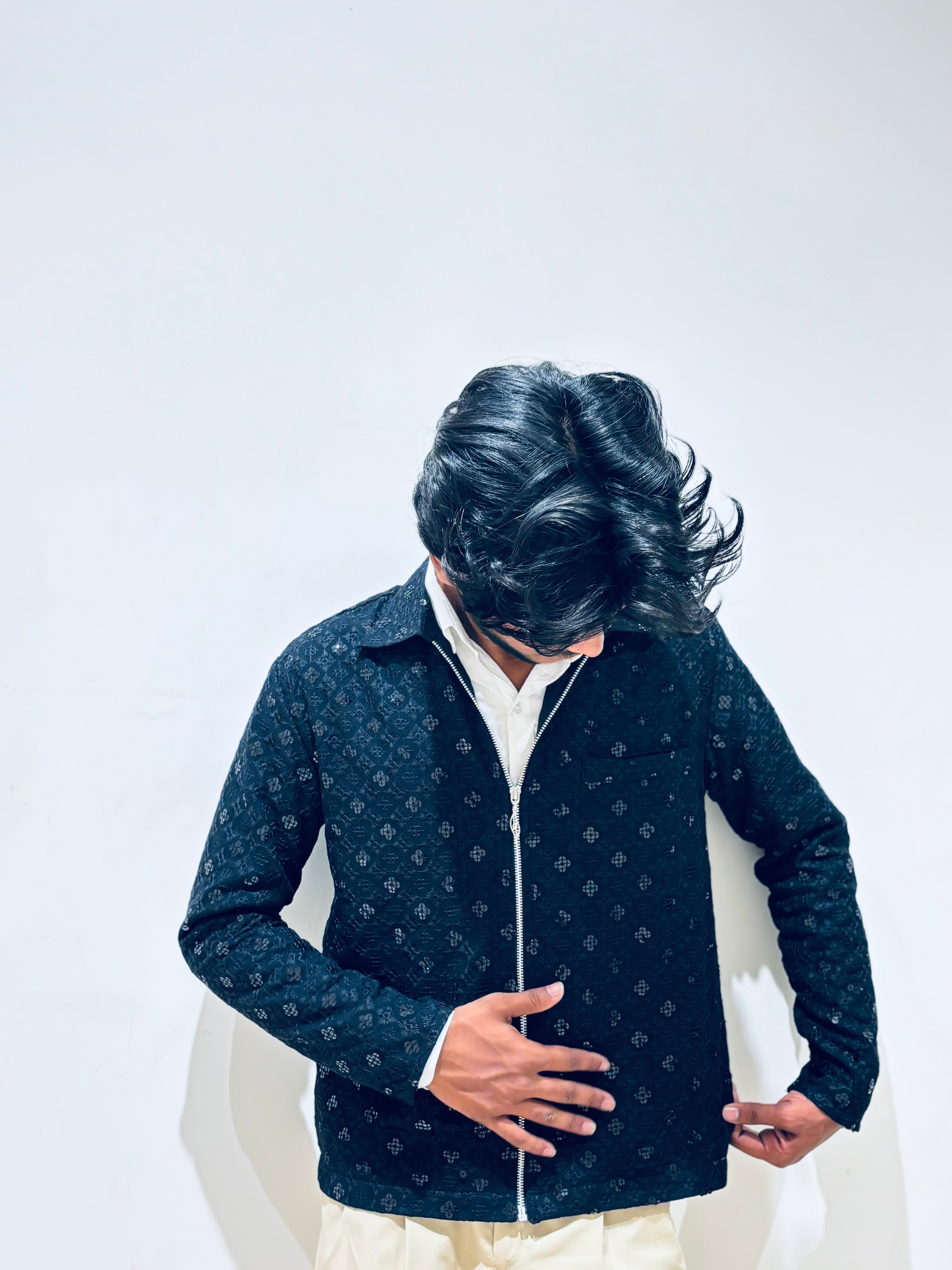 BLACK SPARKLE JACKET ♣️✨