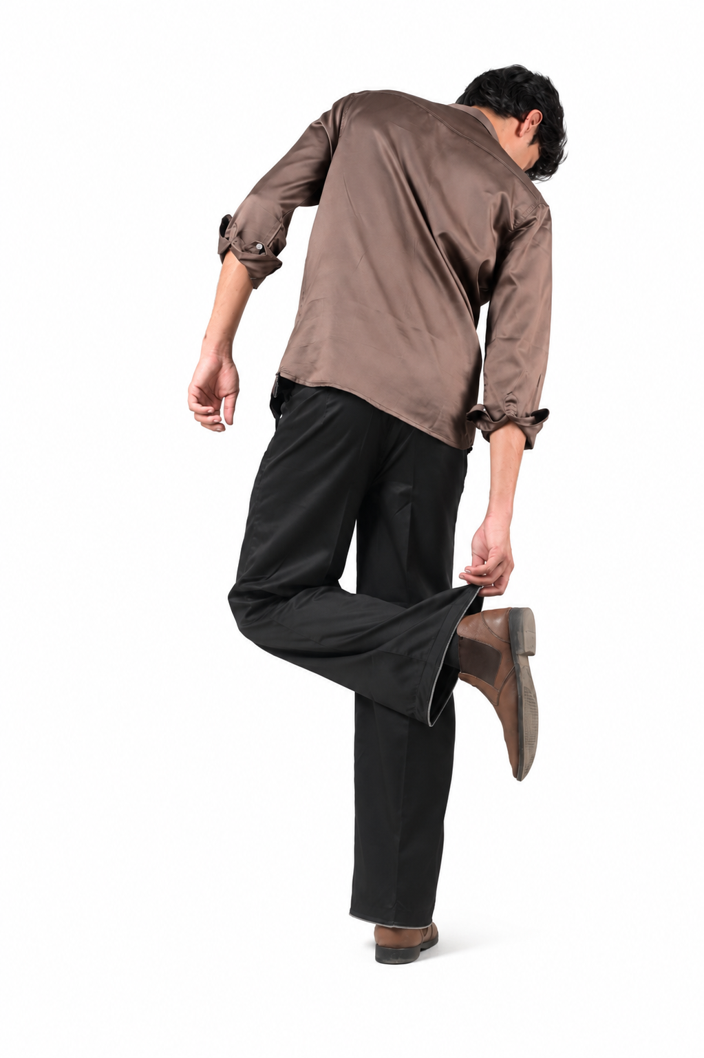 Threadtails signature Black wide leg pants