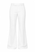 Threadtails classic white Bootcut trousers