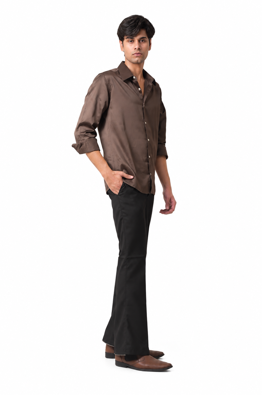Threadtails signature bootcut trousers